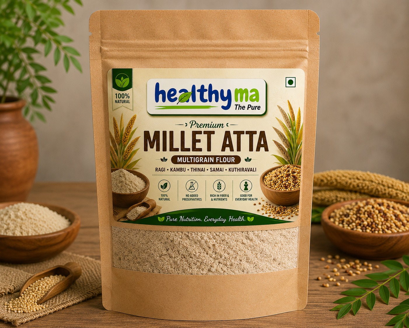 Millet atta